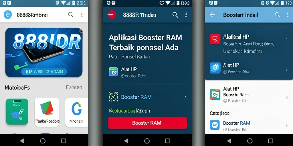 Tampilan antarmuka 888IDR yang intuitif dan mudah digunakan.