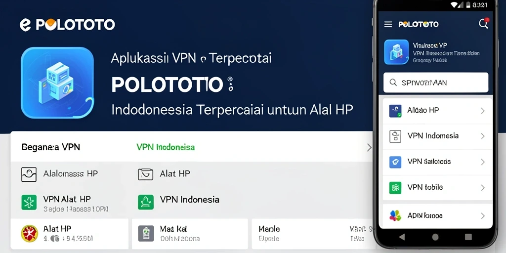 Tampilan antarmuka aplikasi POLOTOTO yang sederhana dan efisien.