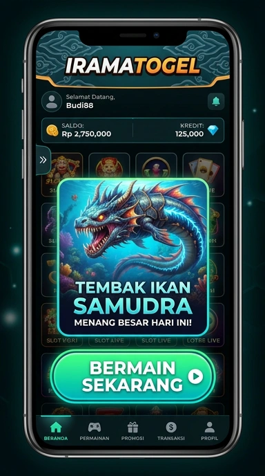 iramatogel tampilan beranda